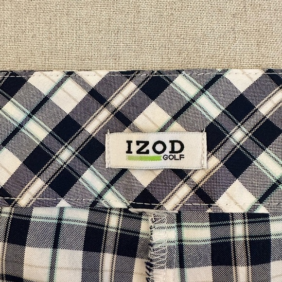 Izod Flat Front Capri Golf Pant Size 10 - Picture 7 of 12